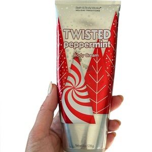 Bath & Body Works Twisted Peppermint Body Cream 8 oz